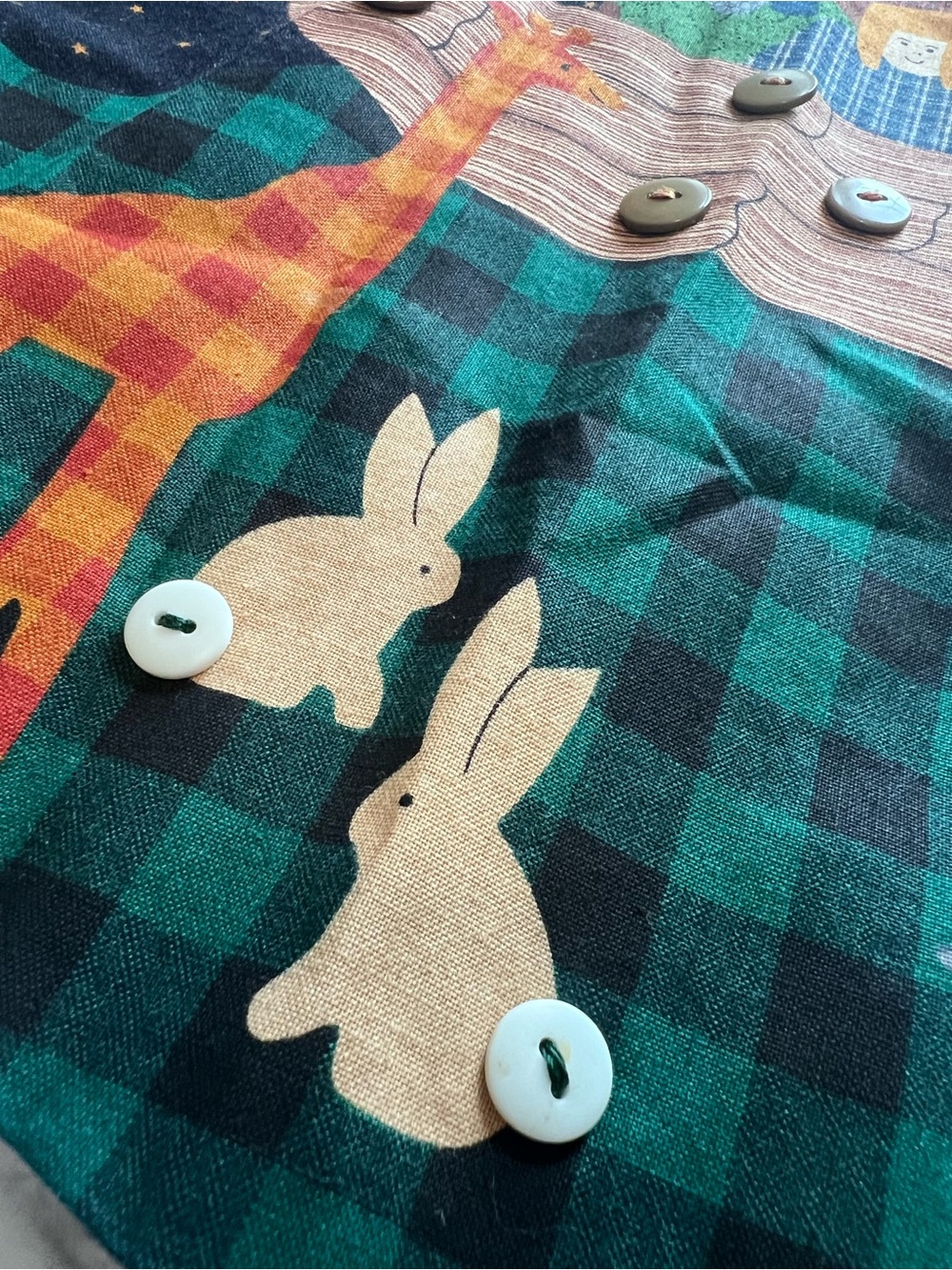 Handmade Noah’s Ark Storytelling Vest Animals 3D Details Teacher Art to Wear - Picture 8 of 11
